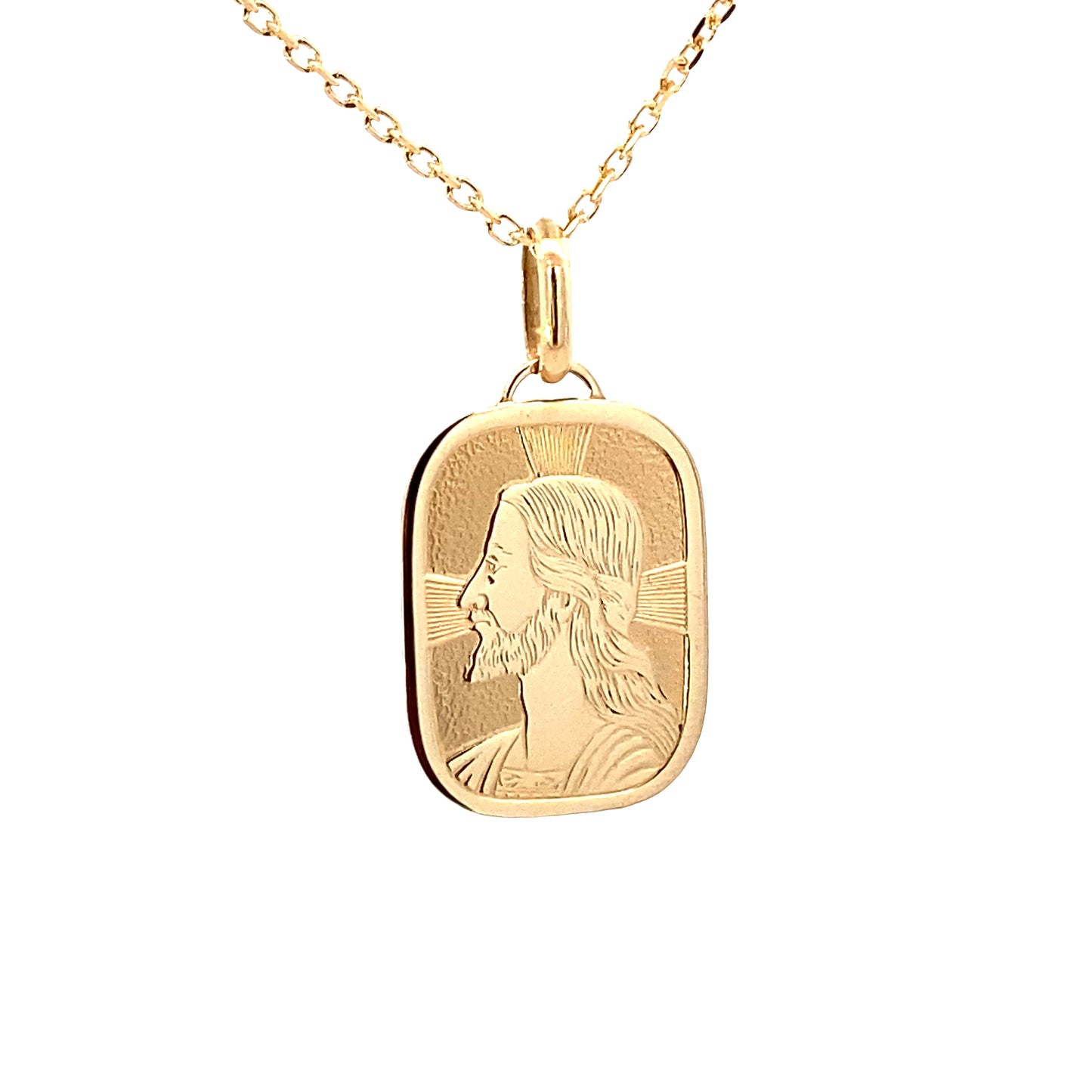 14K Gold Jesus Pendant | Luby Gold Collection | Luby 