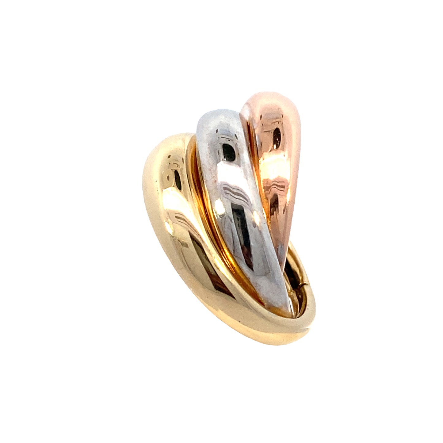 14K Gold Intertwined 3/C Ring | Luby Gold Collection | Luby 