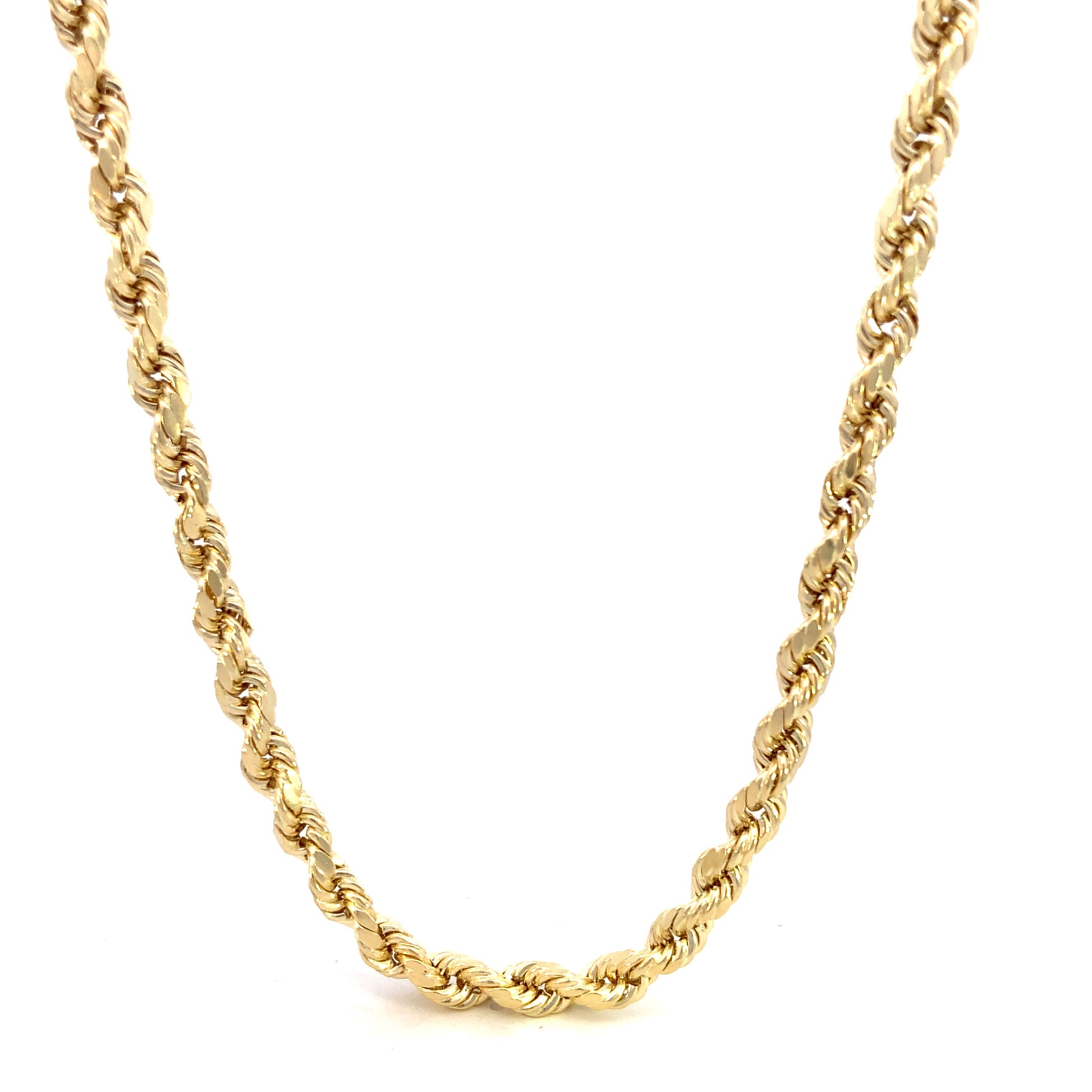 14K Gold Rope Thick Chain | Luby Gold Collection | Luby 
