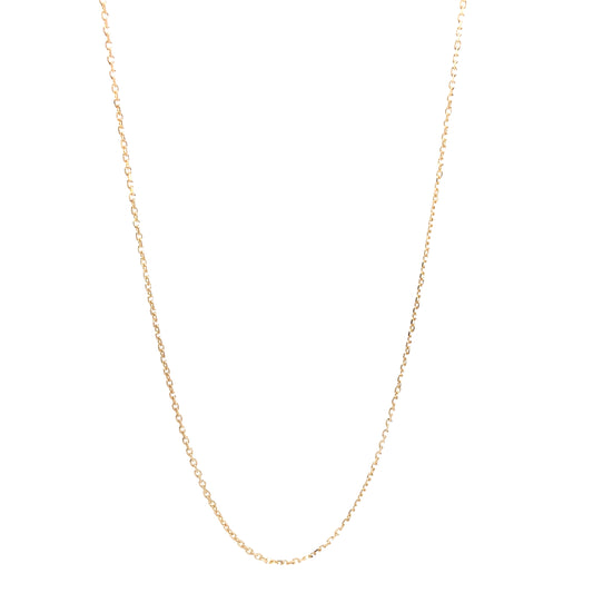 14K Gold Rolo Chain | Luby Gold Collection | Luby 