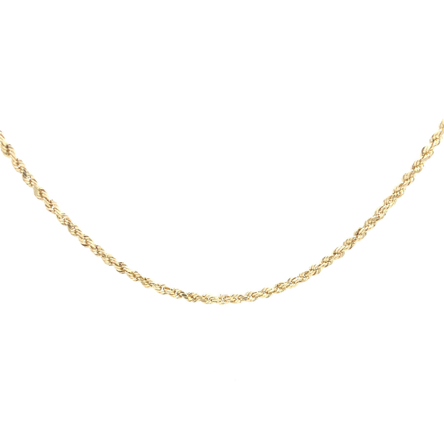 14K Gold Rope Chain