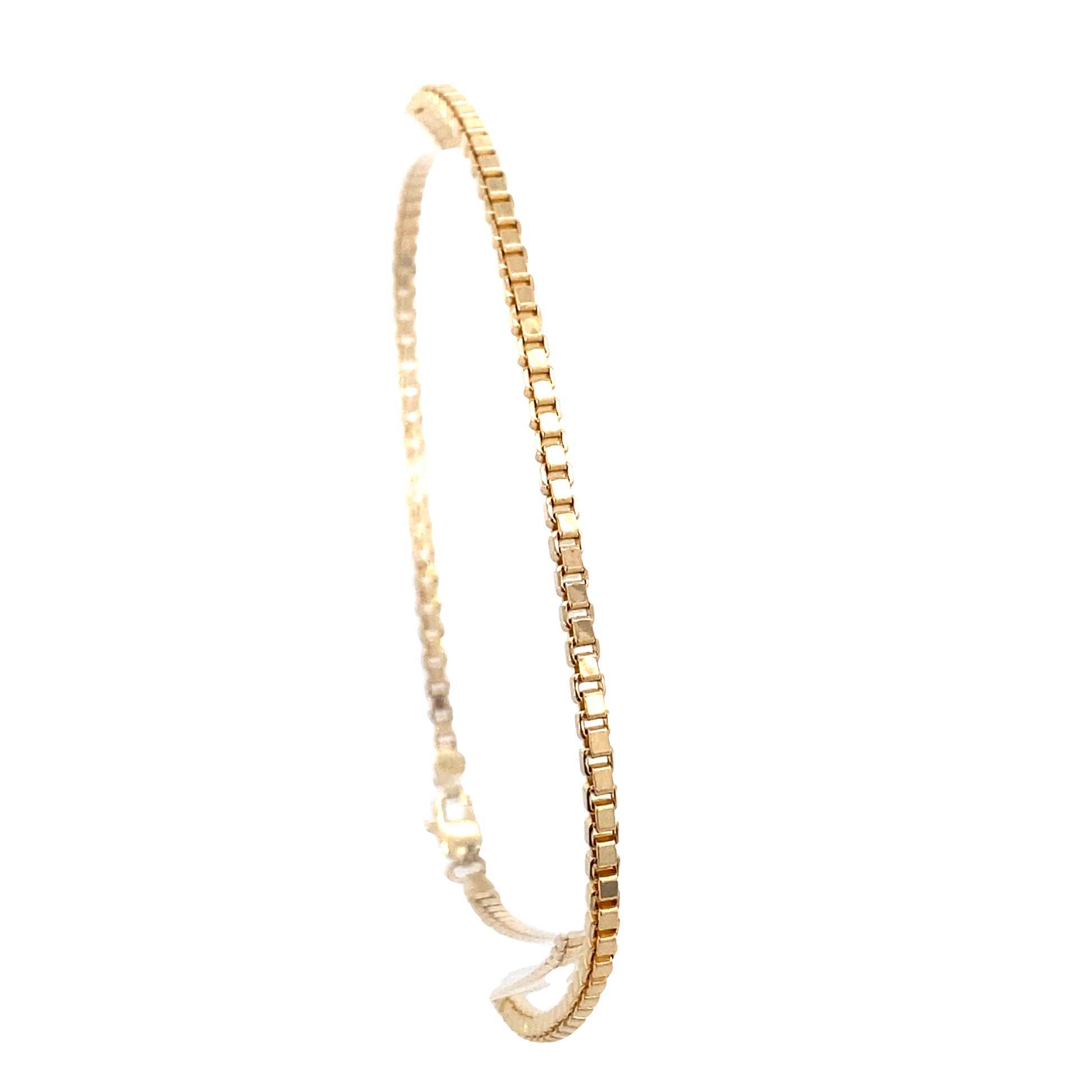14K Gold Box Bracelet | Luby Gold Collection | Luby 