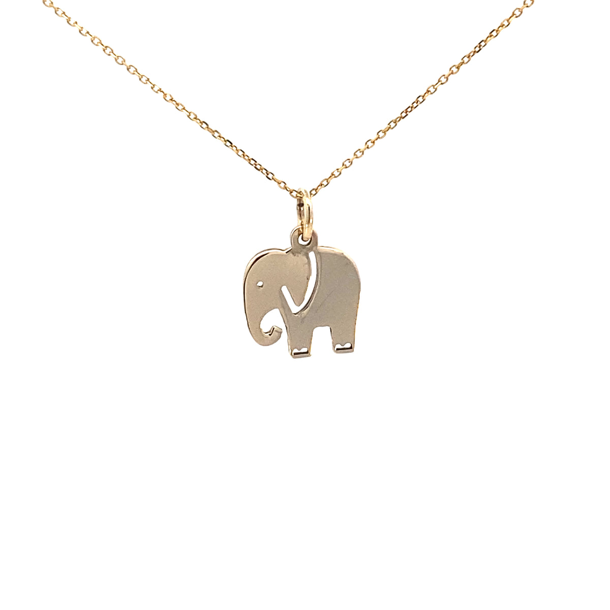 14K Gold Elephant Pendant | Luby Gold Collection | Luby 