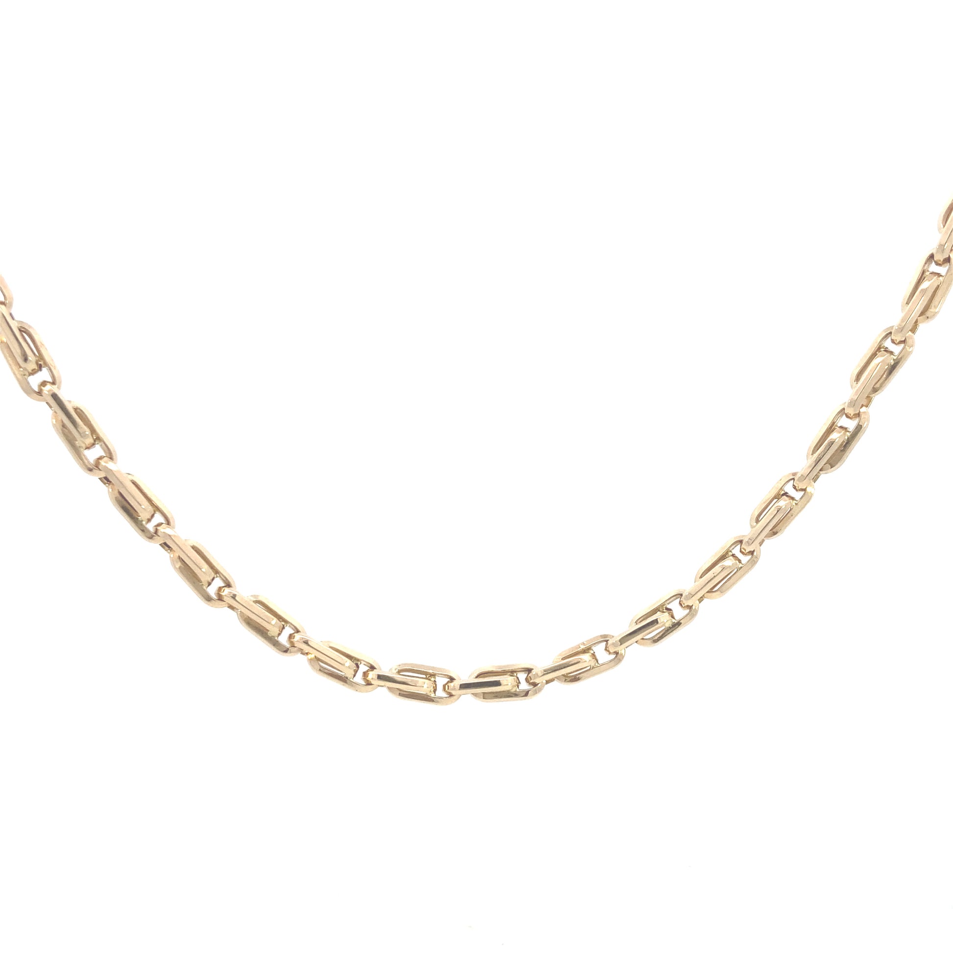 14K Gold Double Fancy Necklace | Luby Gold Collection | Luby 