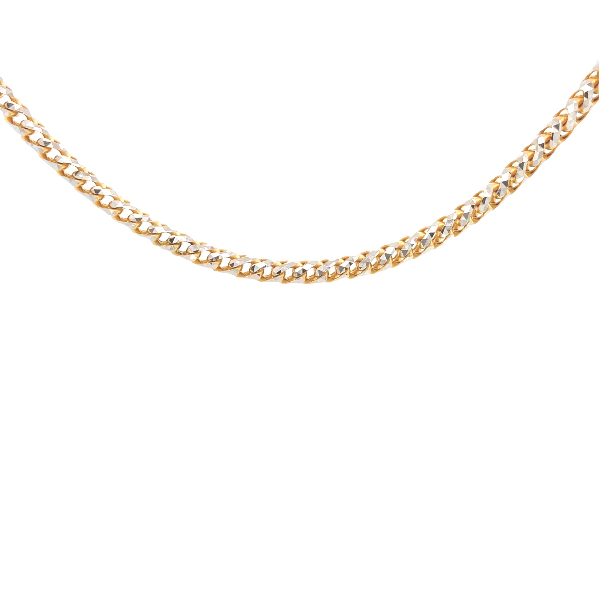 14K Gold 2/t Franco Chain | Luby Gold Collection | Luby 