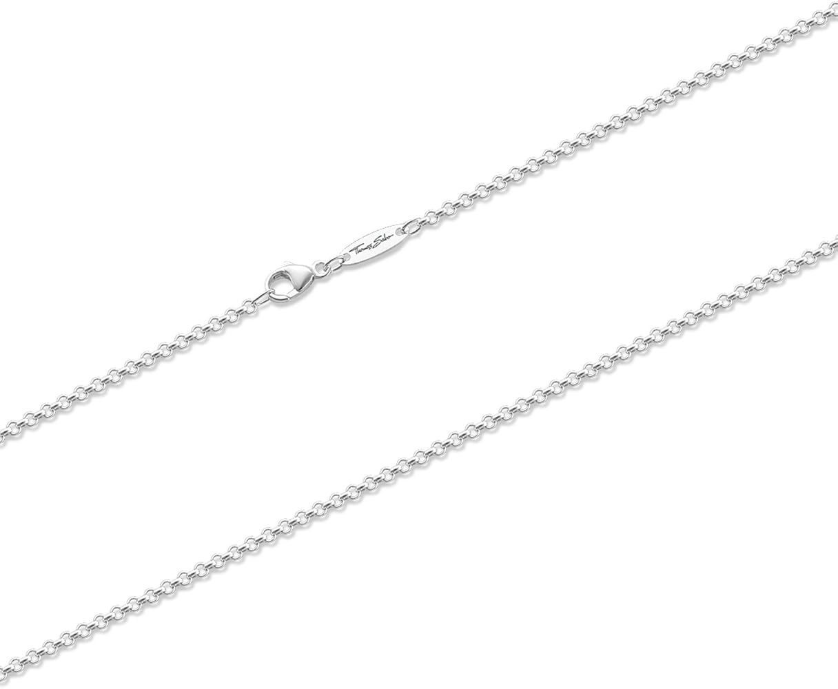 Thomas Sabo Unisex Charm Necklace Round Belcher Chain