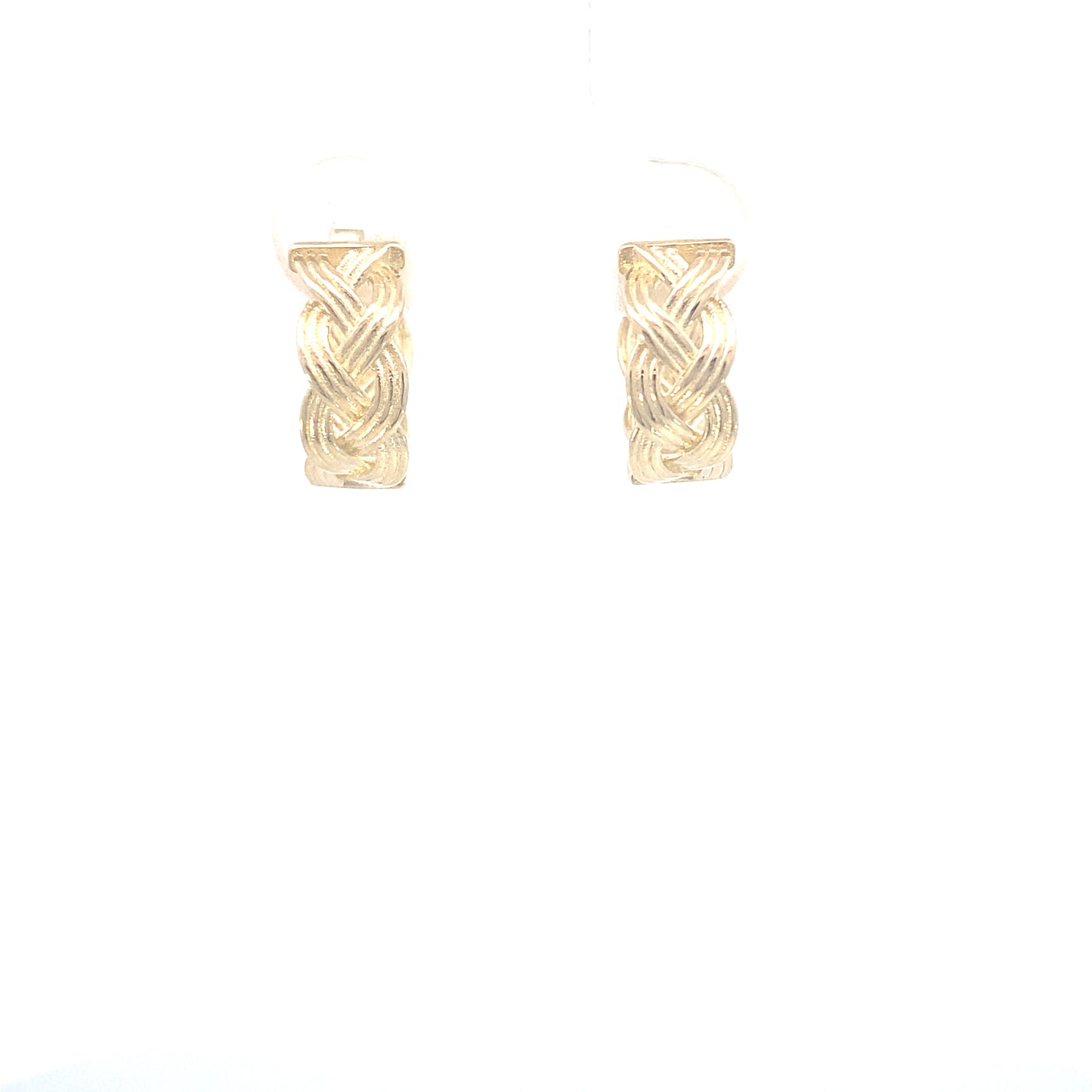 14K Gold Twist Knot Hoops | Luby Gold Collection | Luby 