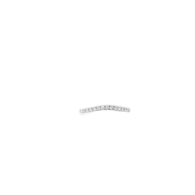 14K White Gold Diamond Band 0.30ct | Luby Diamond Collection | Luby 