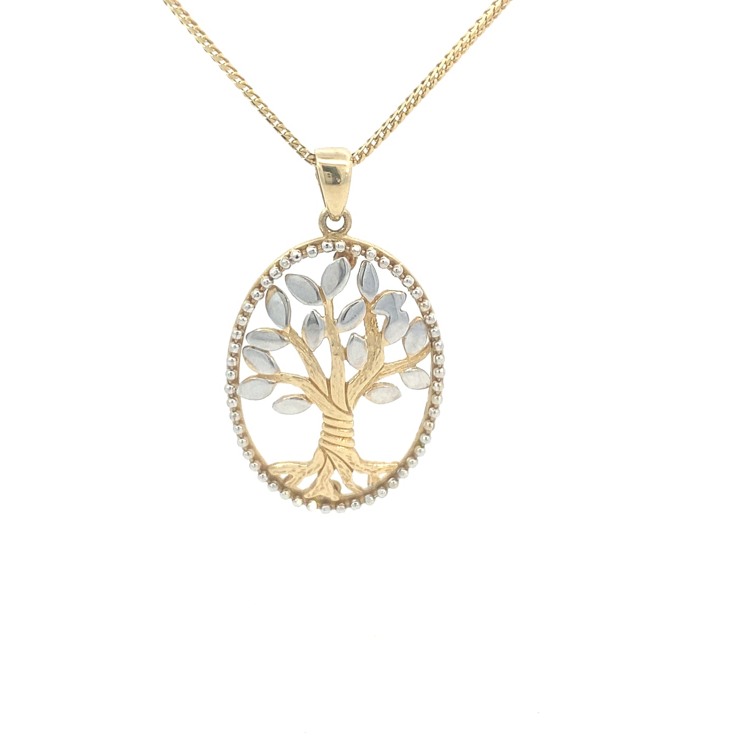 14K Two-Tone Tree Of Life | Luby Gold Collection | Luby 