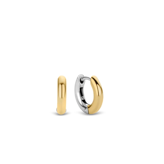 Classic Small Hoops Gold 14mm Ti Sento