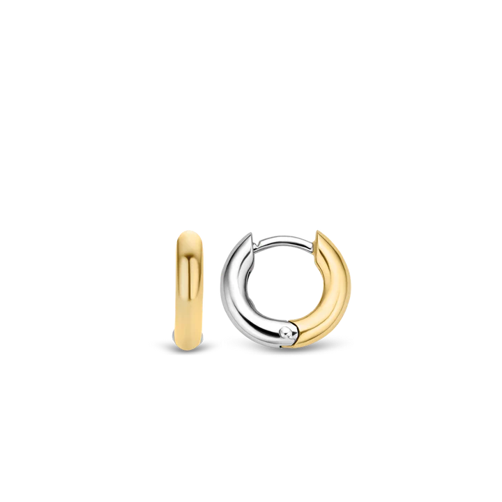 Classic Small Hoops Gold 14mm Ti Sento