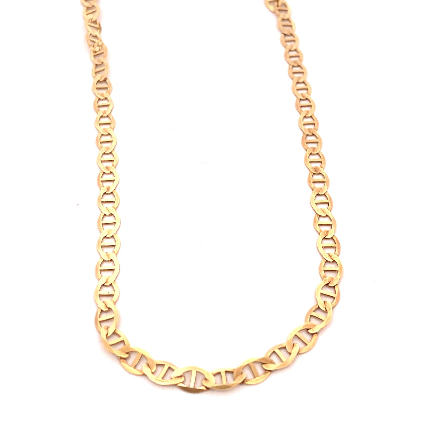 14K Flat Mariner Chain | Luby Gold Collection | Luby 