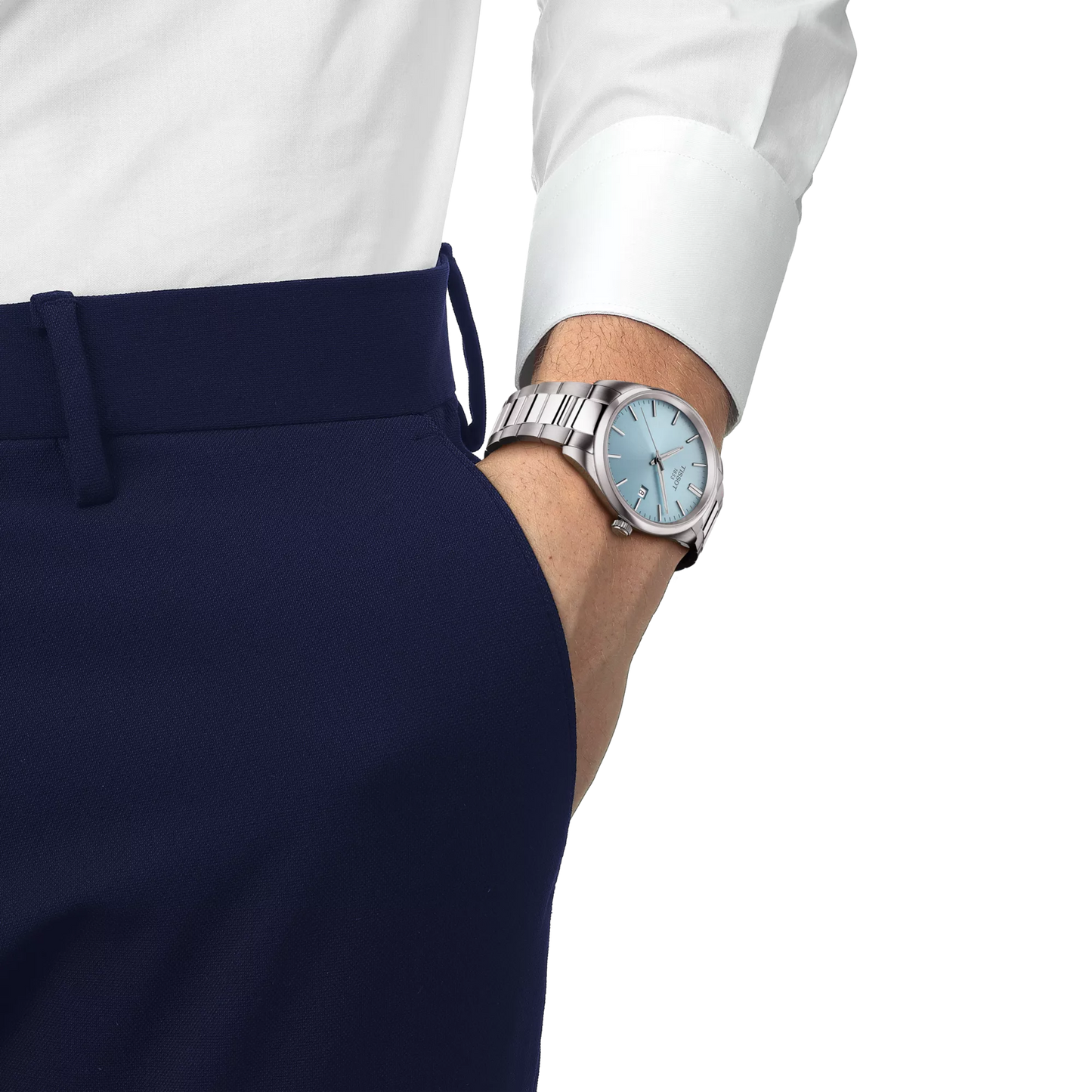TISSOT PR 100 40MM BABY BLUE | Tissot | Luby 