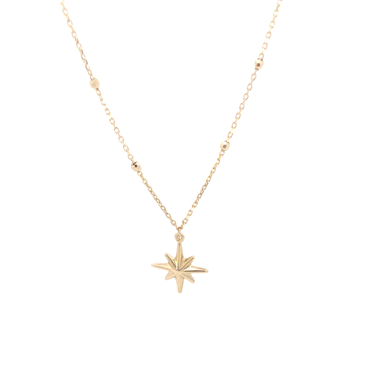 14K Gold Star of Venus Necklace | Luby Gold Collection | Luby 