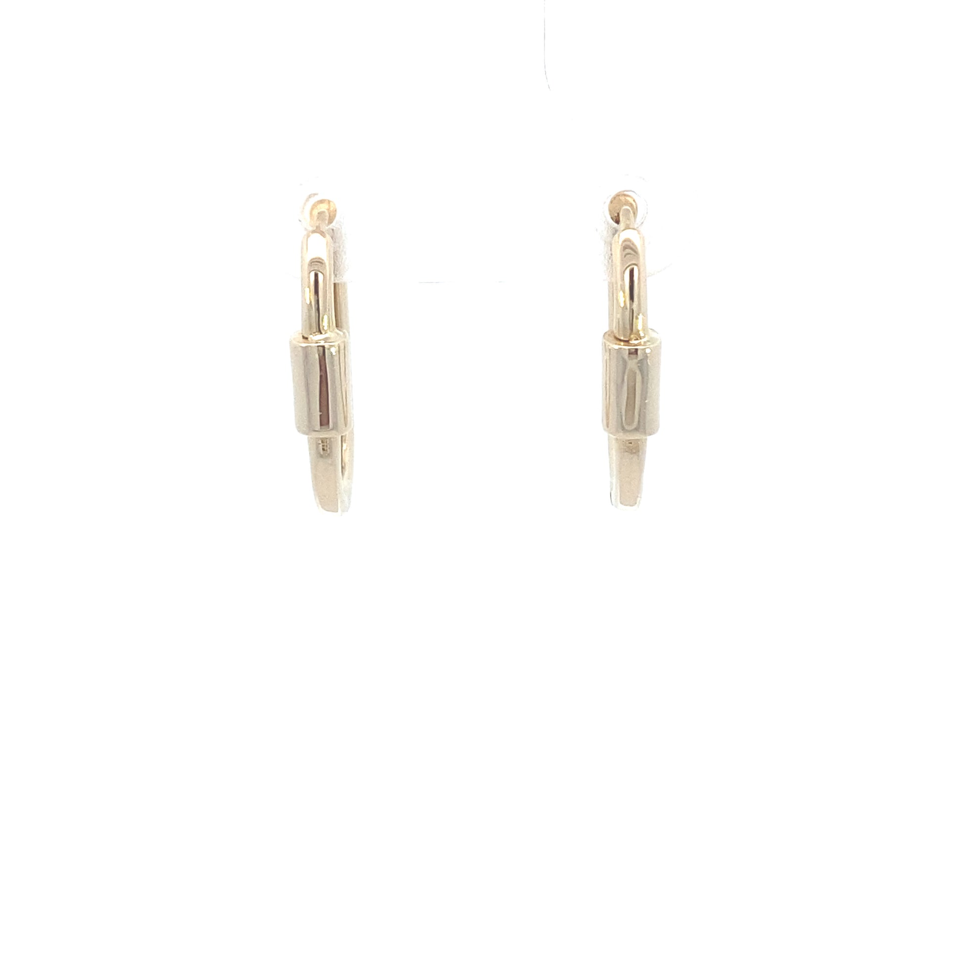 14K Gold Fancy Hoops | Luby Gold Collection | Luby 