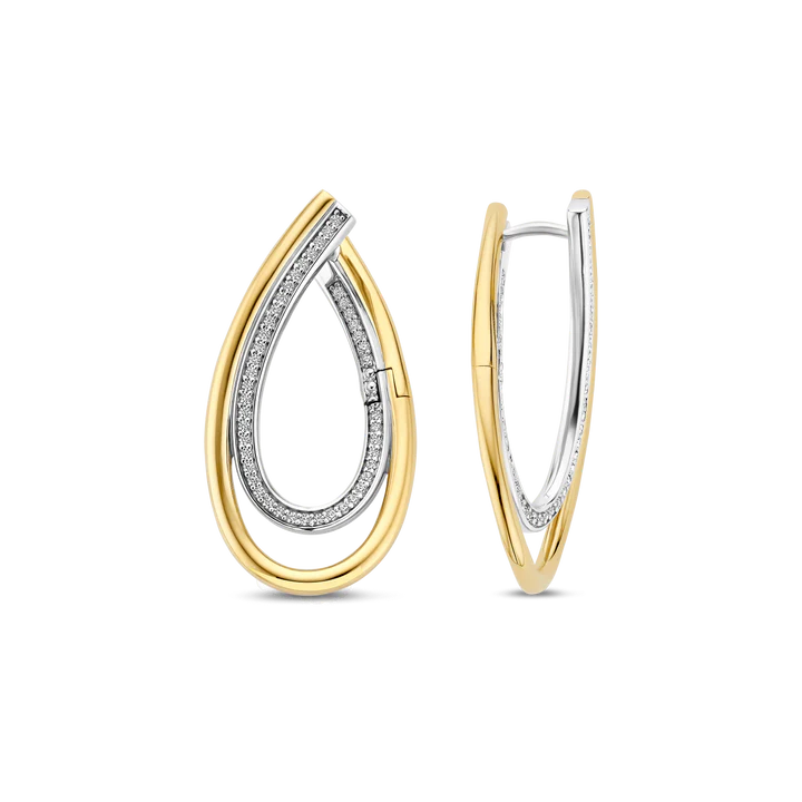 Organic Zirconia Earrings | Ti Sento Milano | Luby 