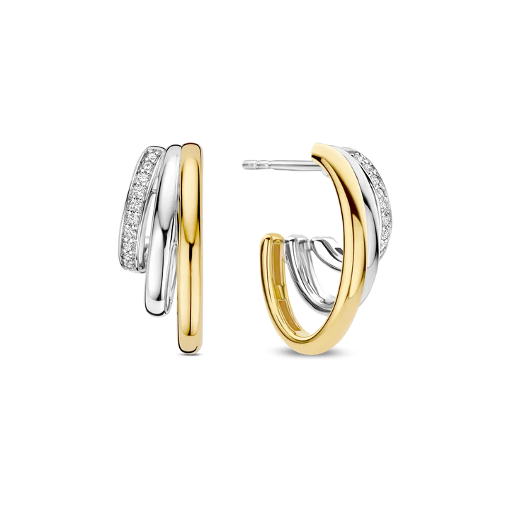 Zirconia Structure Earrings | Ti Sento Milano | Luby 