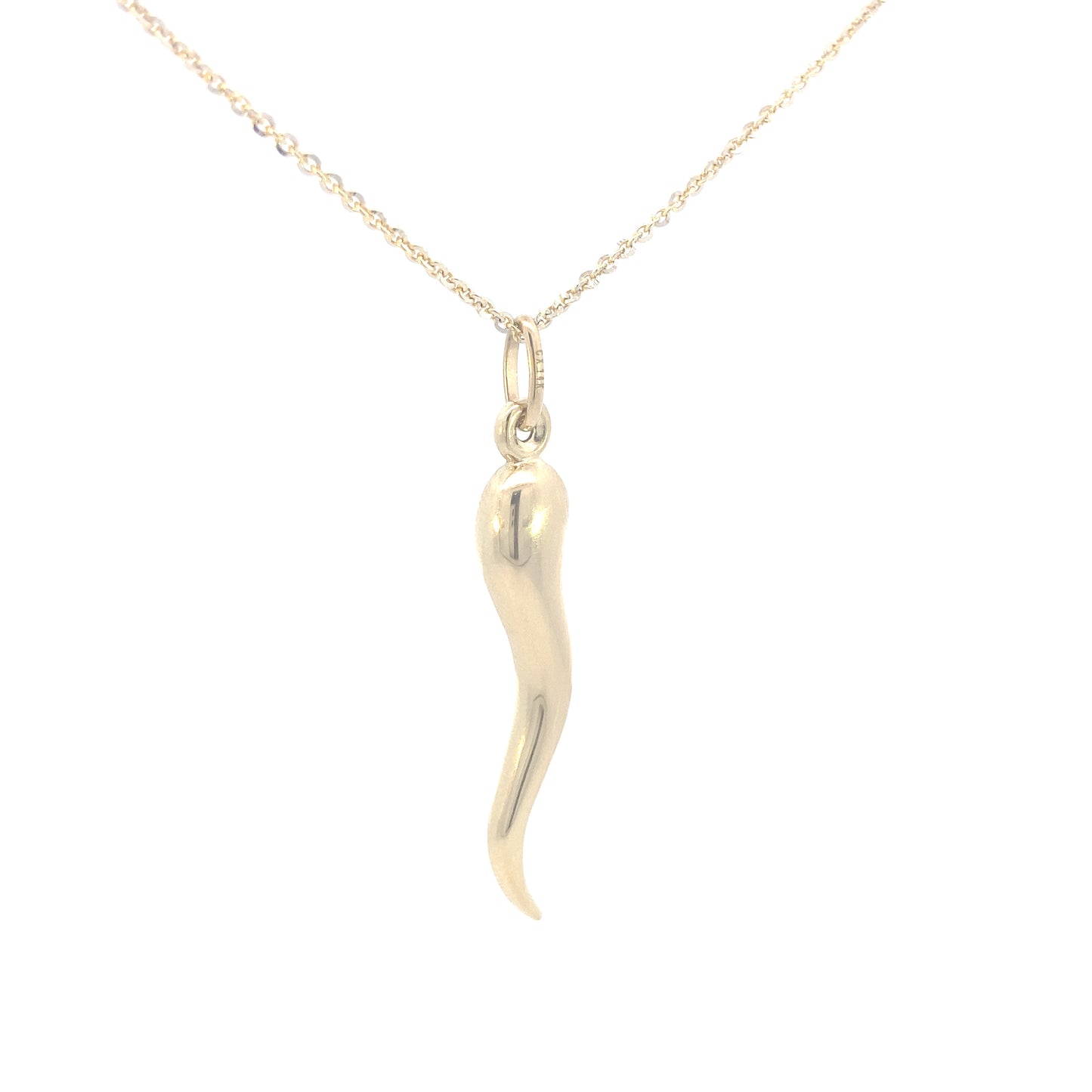 14K Gold Horn Pendant | Luby Gold Collection | Luby 