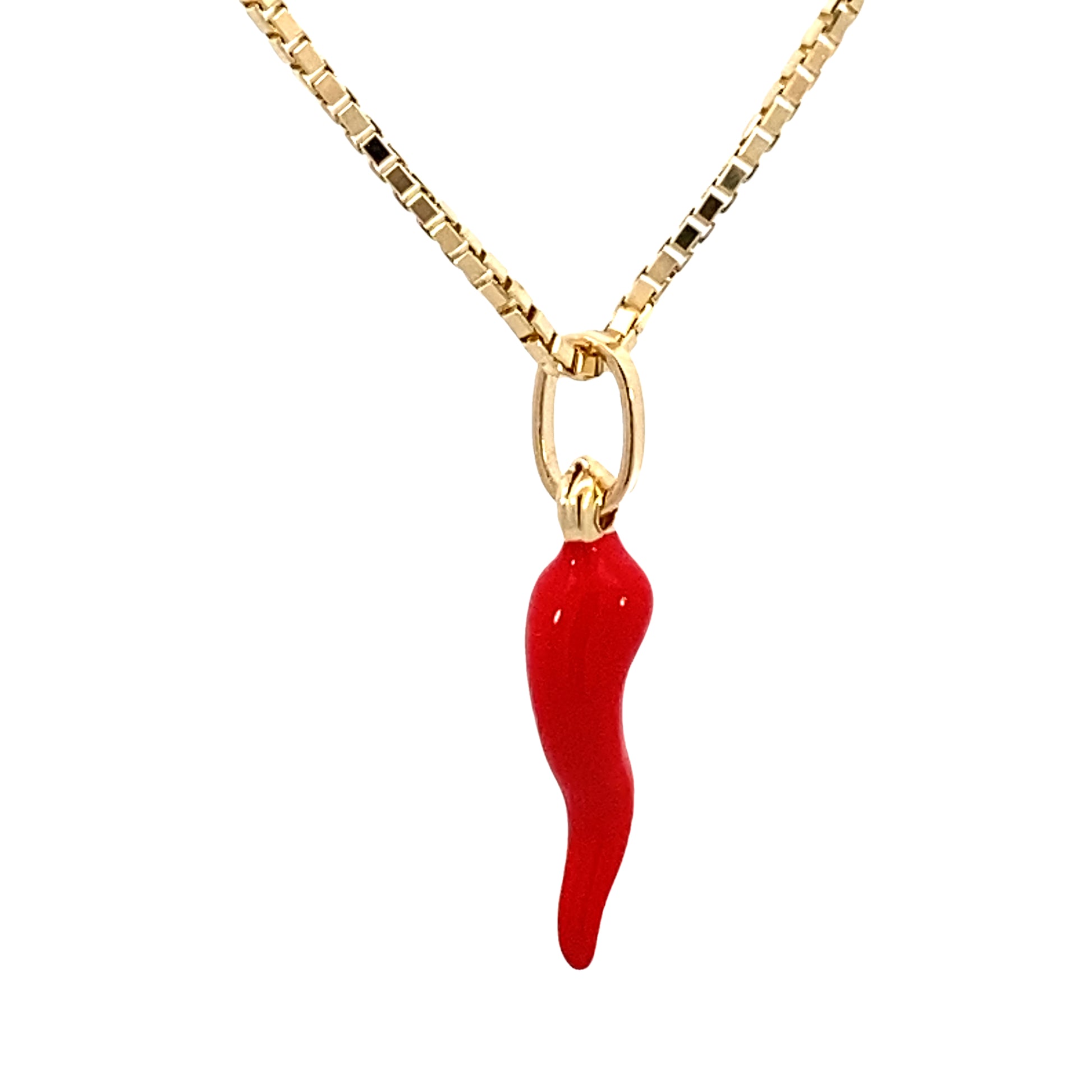 14K Gold Red Lucky Corn | Luby Gold Collection | Luby 