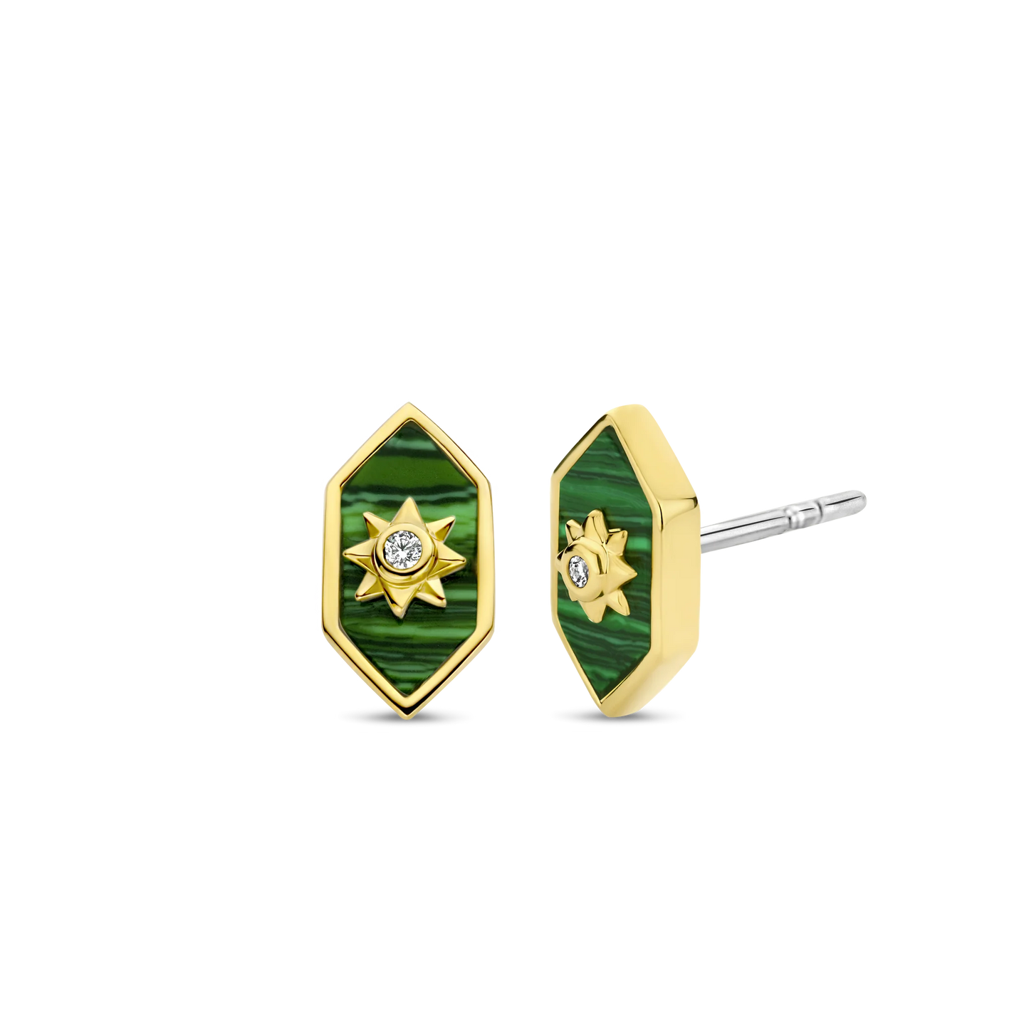 Malachite Green Earring | Ti Sento Milano | Luby 