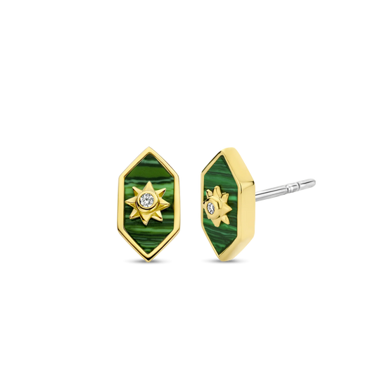 Malachite Green Earring | Ti Sento Milano | Luby 