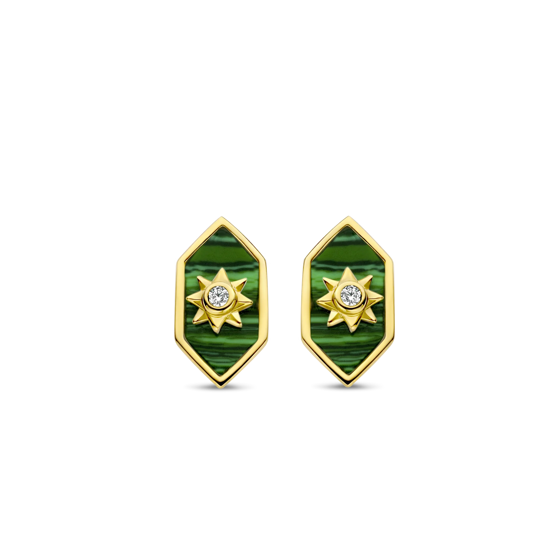 Malachite Green Earring | Ti Sento Milano | Luby 