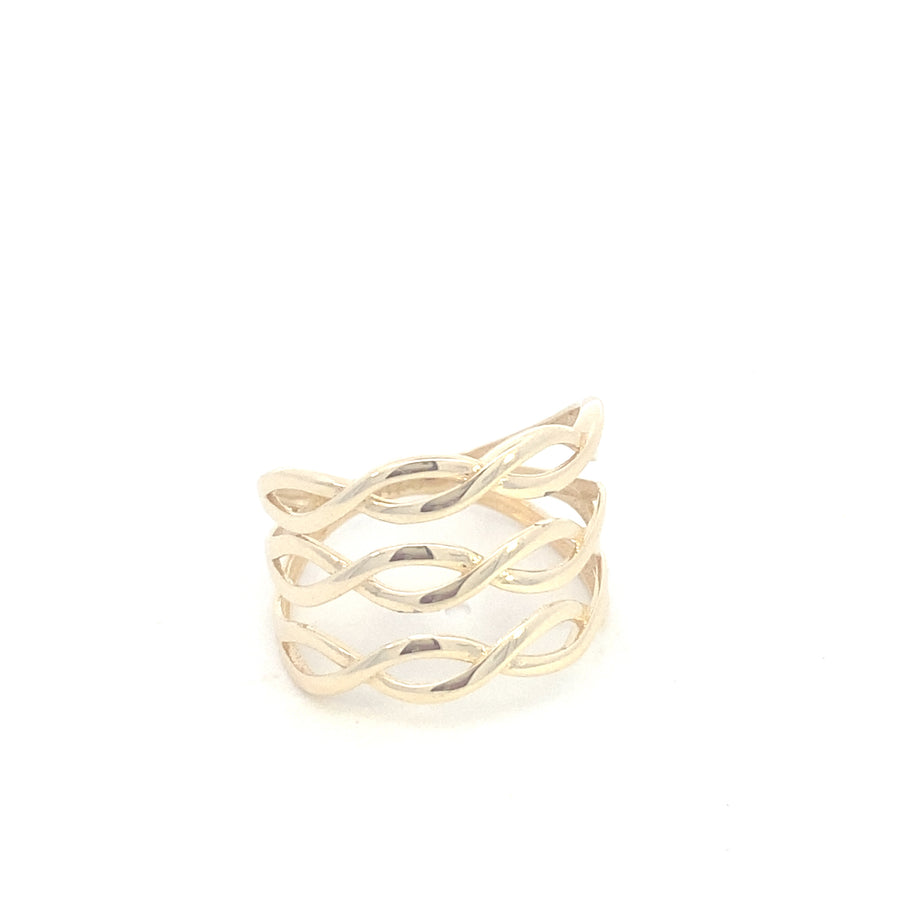 14K Gold Infinity Ring