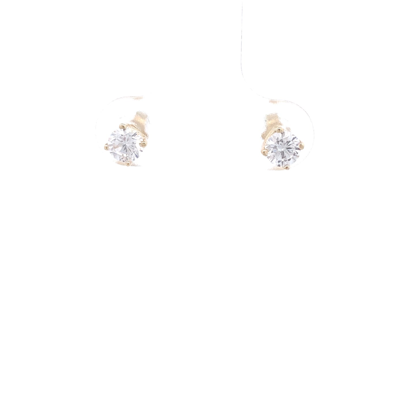 14K Gold Stud Cz | Luby Gold Collection | Luby 