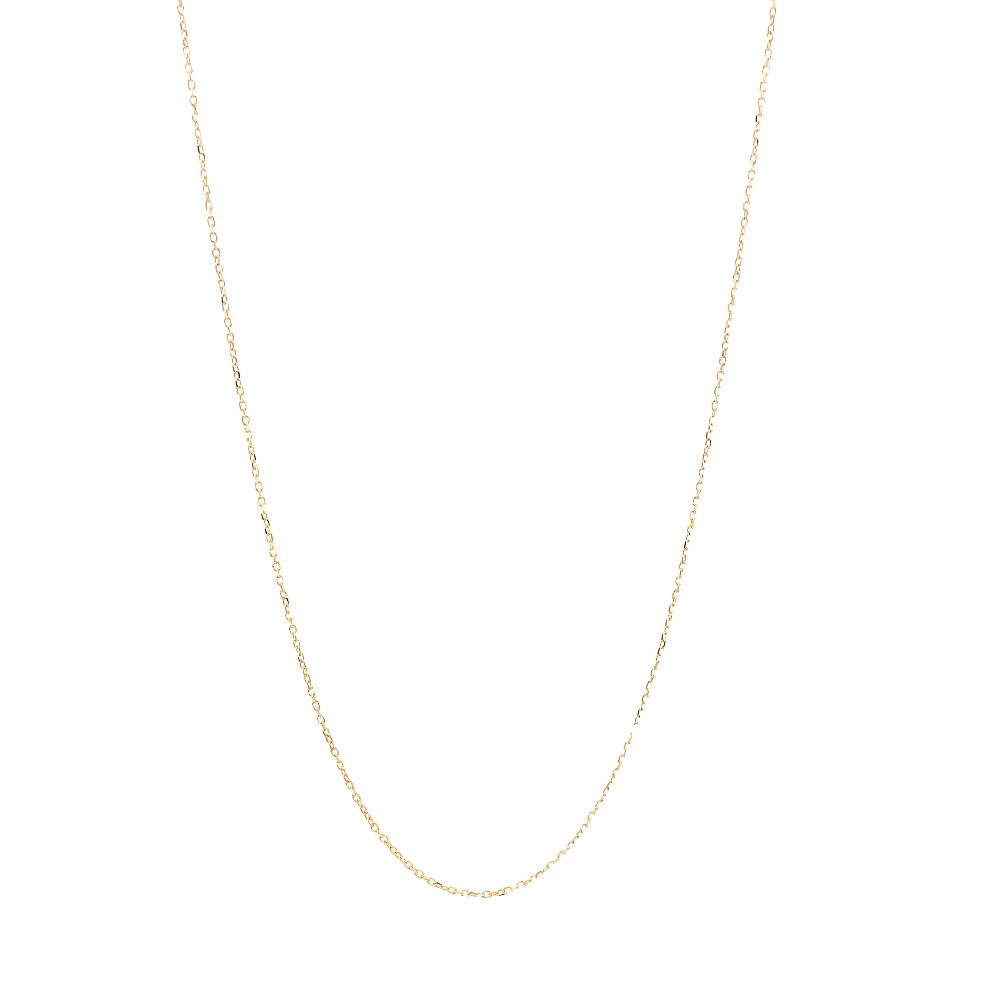 14K Gold Rolo Chain | Luby Gold Collection | Luby 