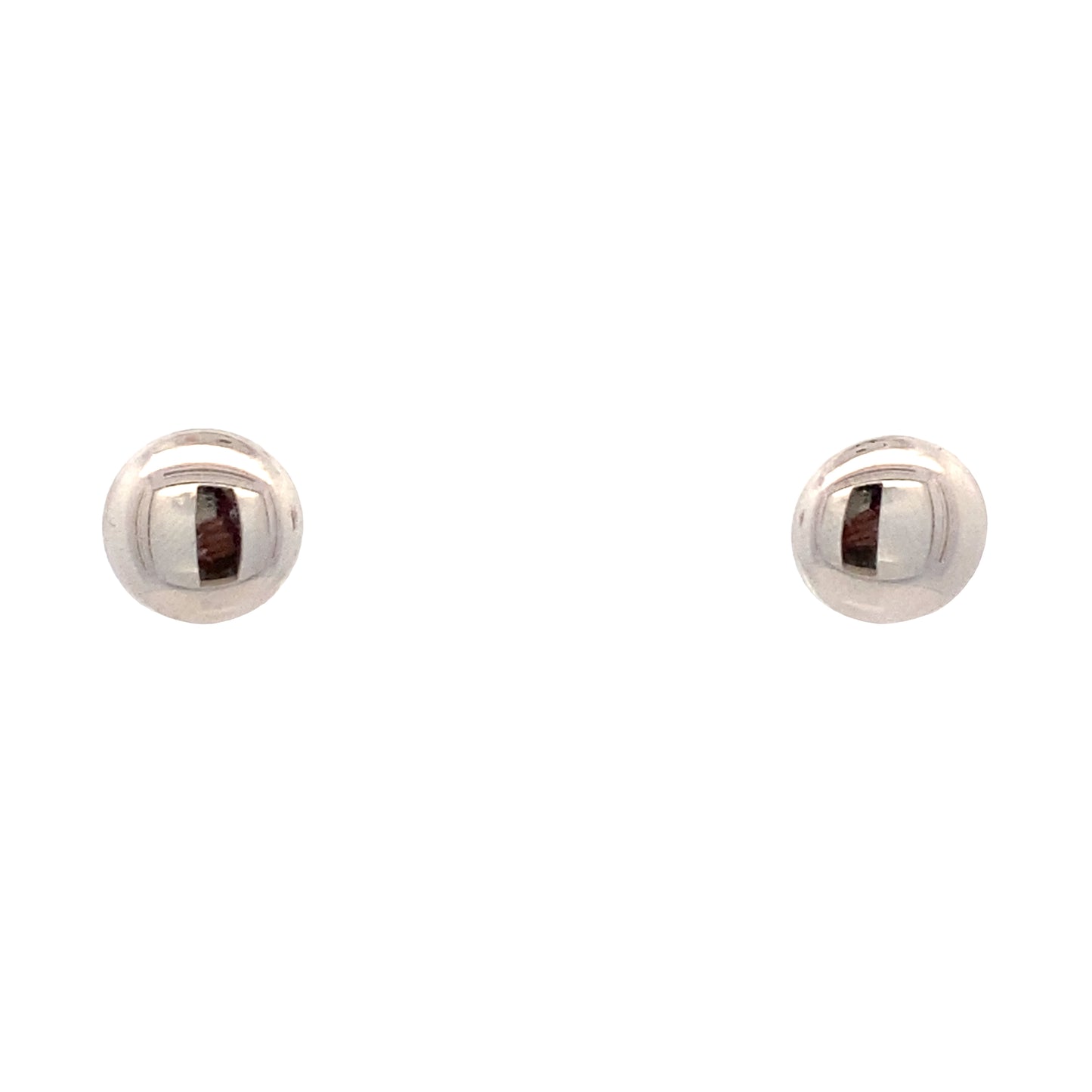 14K White Gold Dots Studs Earrings | Luby Gold Collection | Luby 