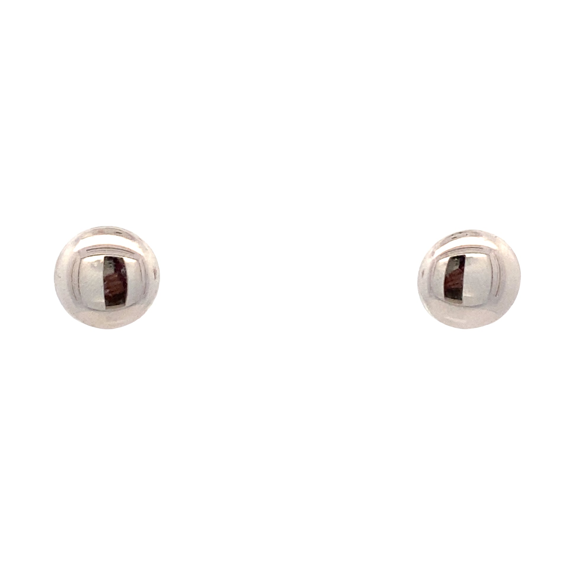 14K White Gold Dots Studs Earrings | Luby Gold Collection | Luby 
