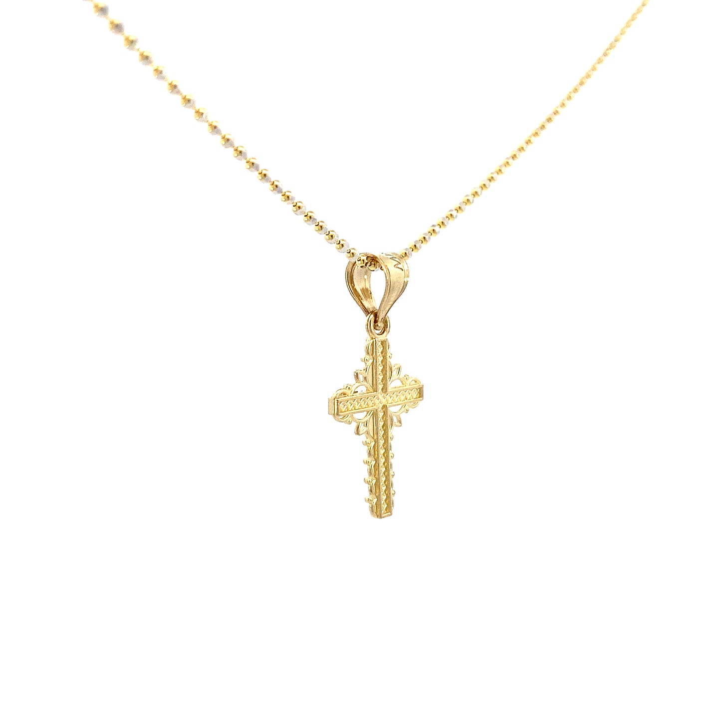 14K Gold Vintage Cross Pendant | Luby Gold Collection | Luby 