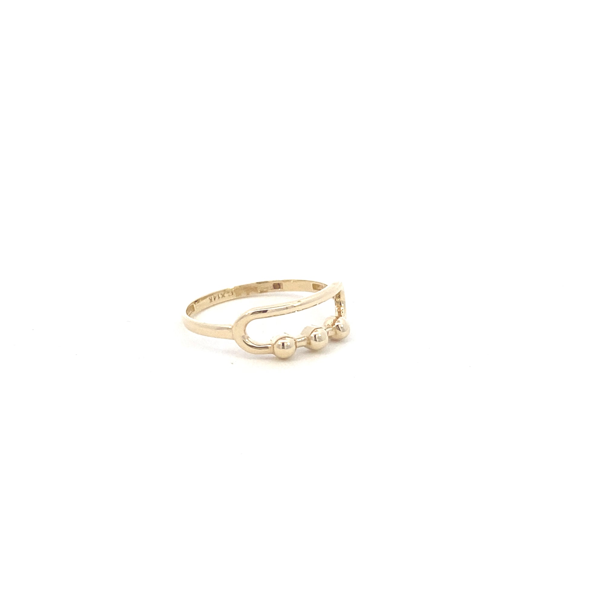 14K Gold Oval Ring | Luby Gold Collection | Luby 