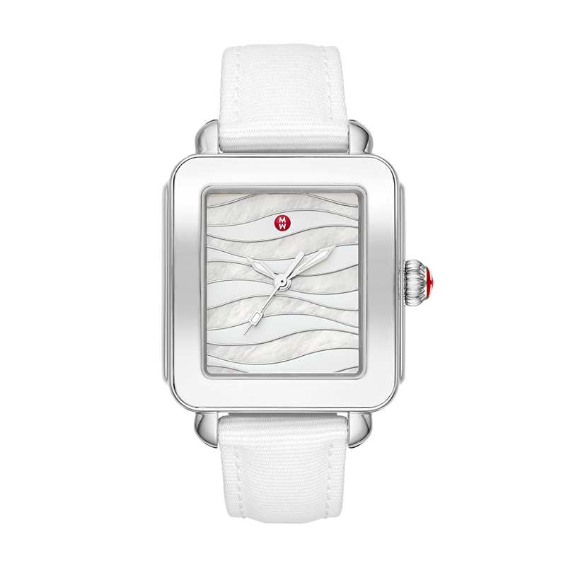 Deco Sport Stainless White Tide ocean material Watch | Michele | Luby 