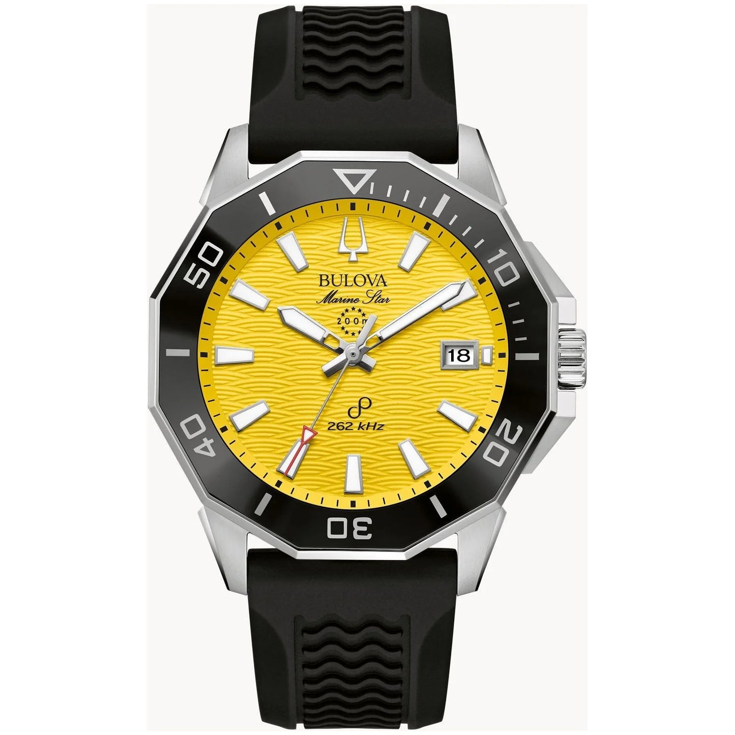 Marine Star Bulova Yellow Dial Precisionist