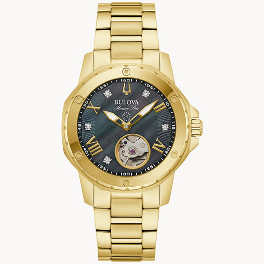 Bulova Marine Star Gold Plated