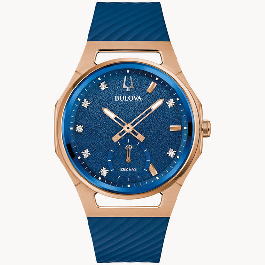 Bulova Curv Blue