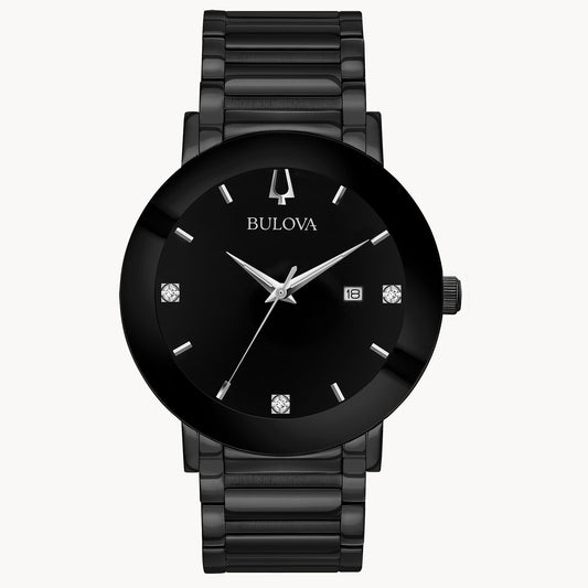 Futuro Modern Black PVD Bulova