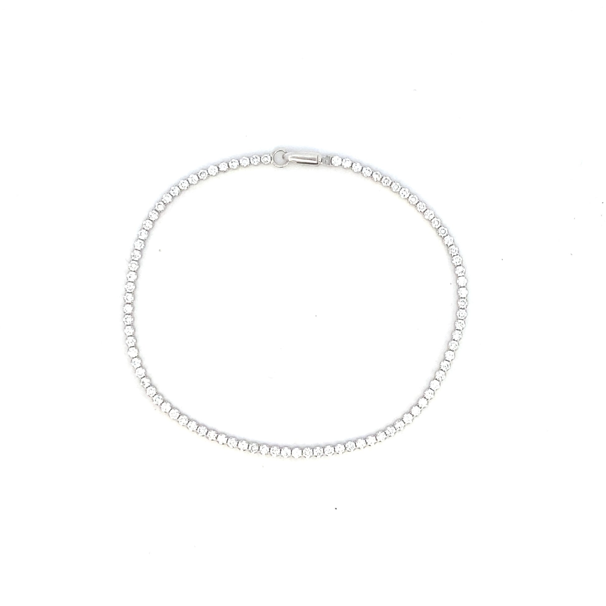 Smiling Rocks Lab Grown Diamond 87 Stone Bracelet (2.20ct) | Smiling Rocks | Luby 