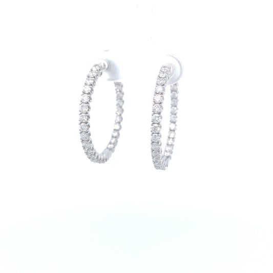 Smiling Rocks Lab Grown Diamond 49 Stone Earrings (2.00ct) | Smiling Rocks | Luby 