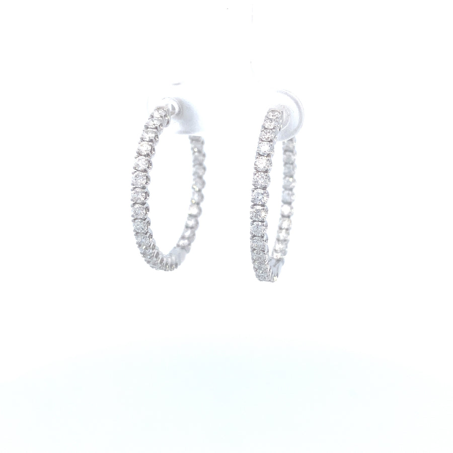 Smiling Rocks Lab Grown Diamond 26 Stone Earrings (2.00ct)
