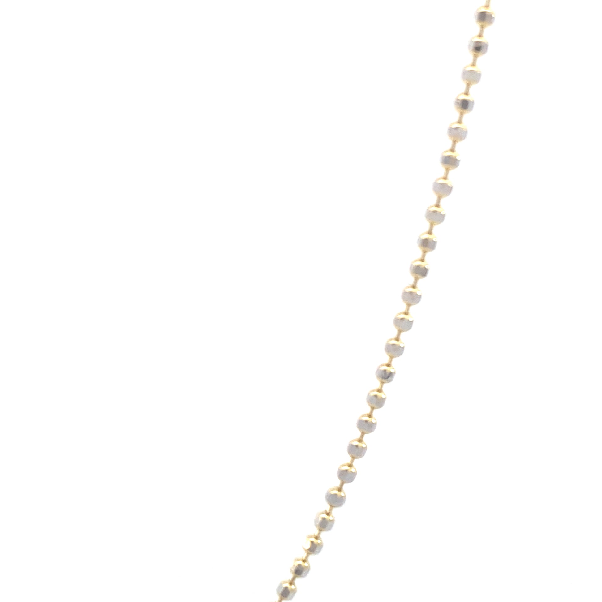 14K Gold 2T Dots Link Chain | Luby Gold Collection | Luby 