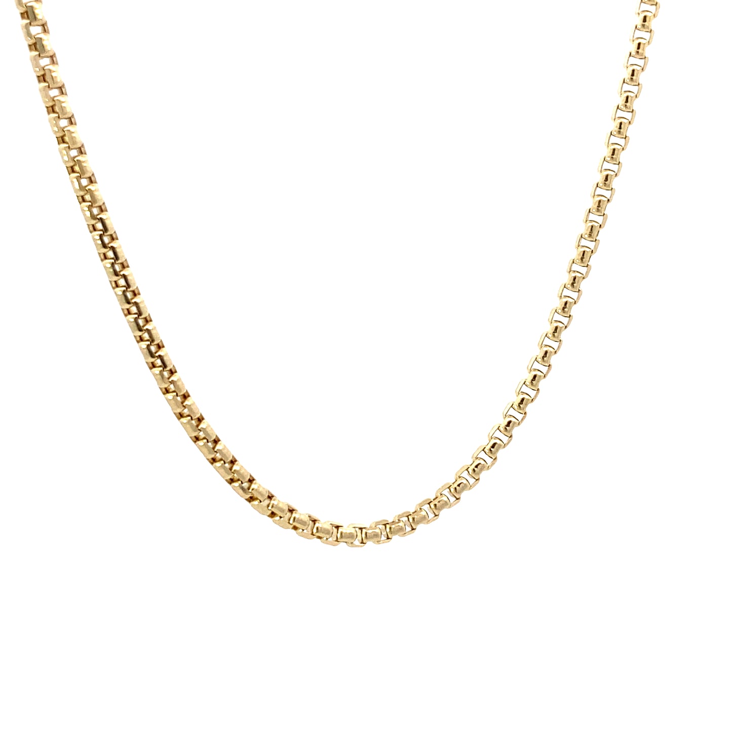 14K Gold Luxuroius Box Chain | Luby Gold Collection | Luby 