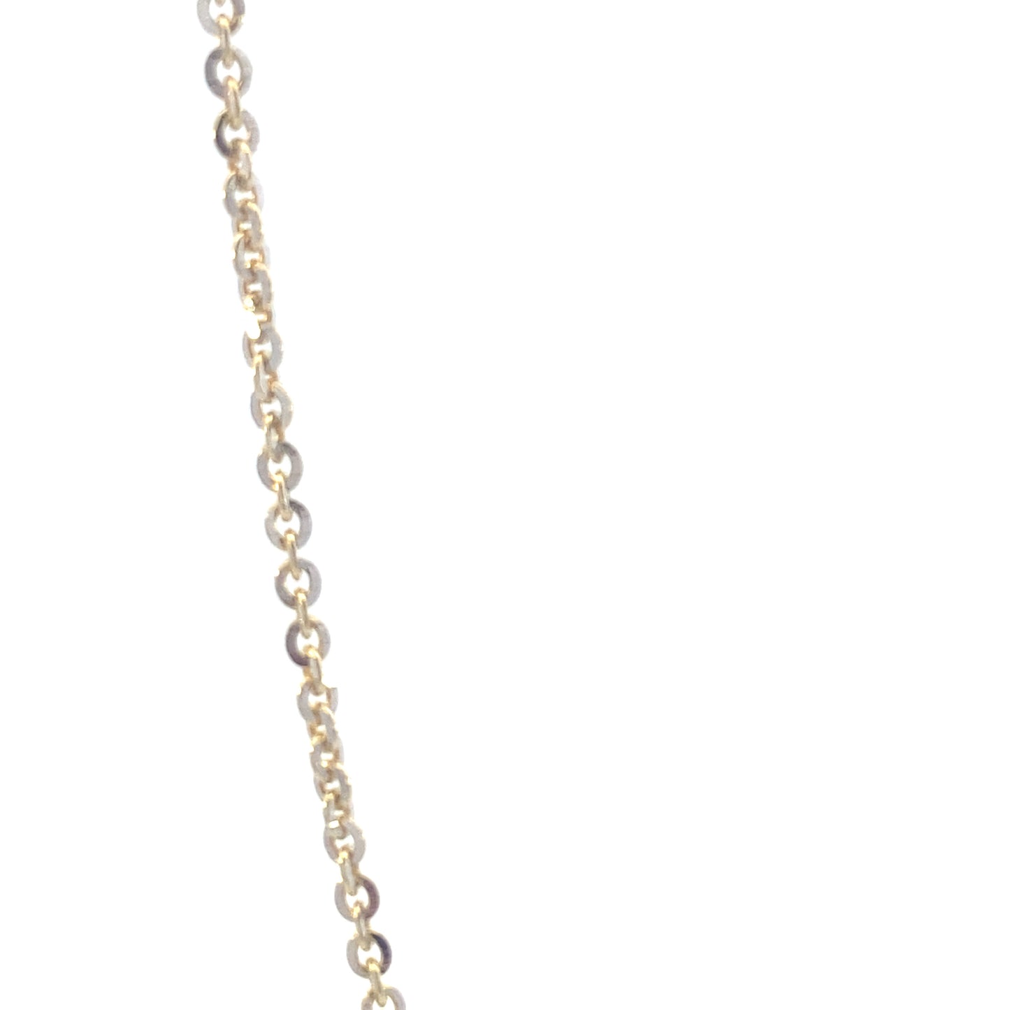 14K Gold Cut Diamond Rolo Chain | Luby Gold Collection | Luby 