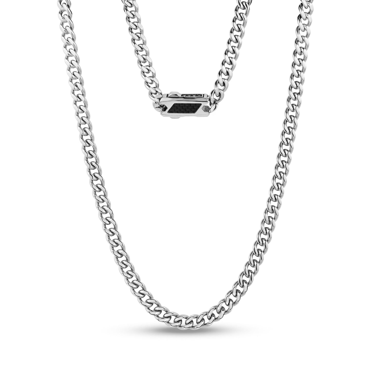7MM CARBON FIBER CUBAN LINK CHAIN