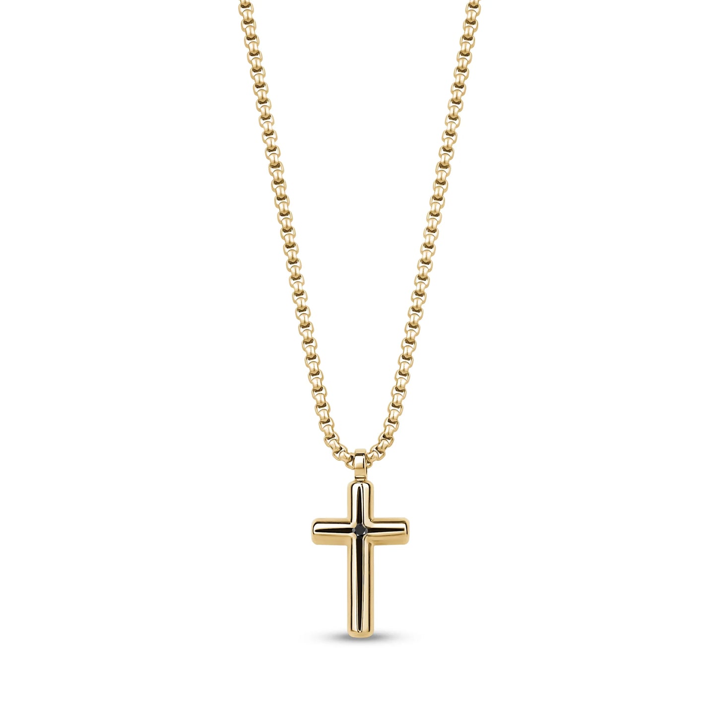 ROUNDED CROSS PENDANT