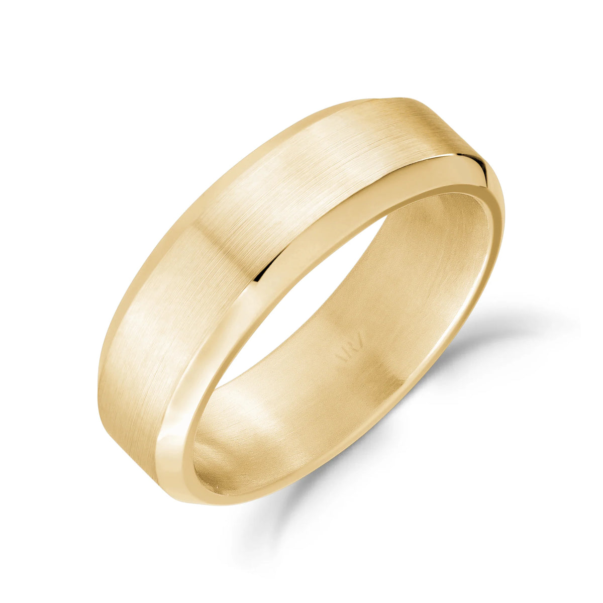 Beveled Edge Band (6MM) | ARZ Steel | Luby 