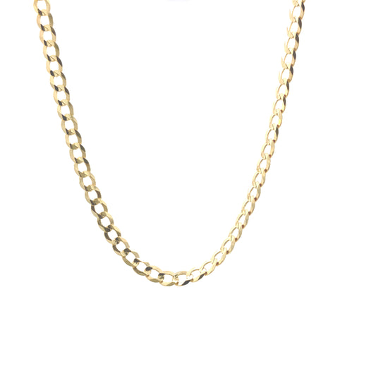 14K Gold Cuban Curb Chain | Luby Gold Collection | Luby 