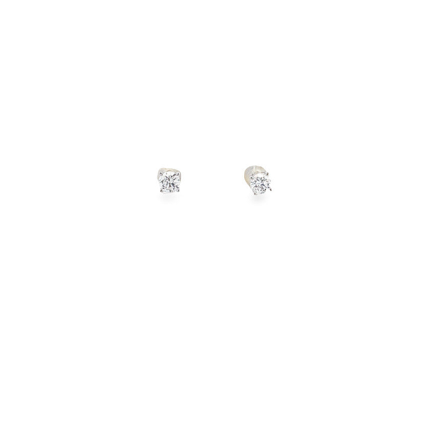 Smiling Rocks Essentials 0.55ct Solitaire Earrings | Smiling Rocks | Luby 