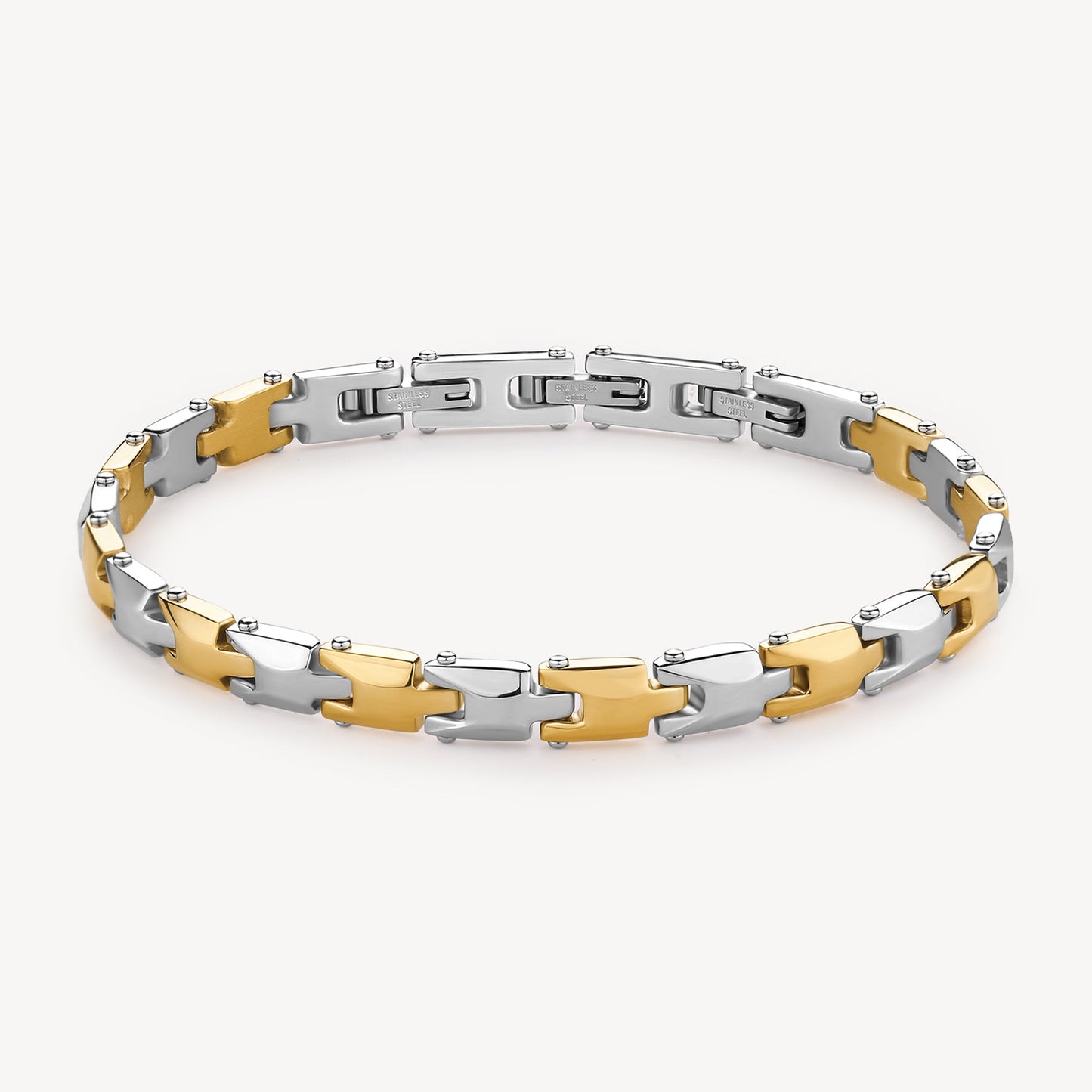 Bracelet Square Chain Two-Tone | Brosway Italia | Luby 